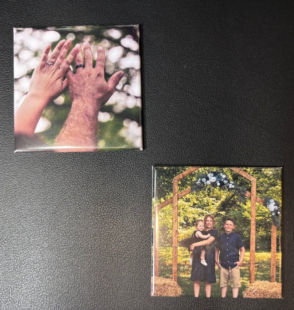 Pack of 3- Custom Acrylic Photo Magnet – Turn Your Memories Into Magic
