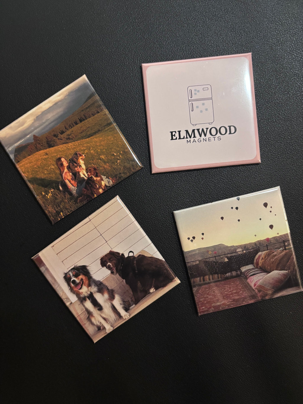 PET MAGNETS • Pack of 3 - Custom Acrylic Photo Magnet – Turn Your Memories Into Magic
