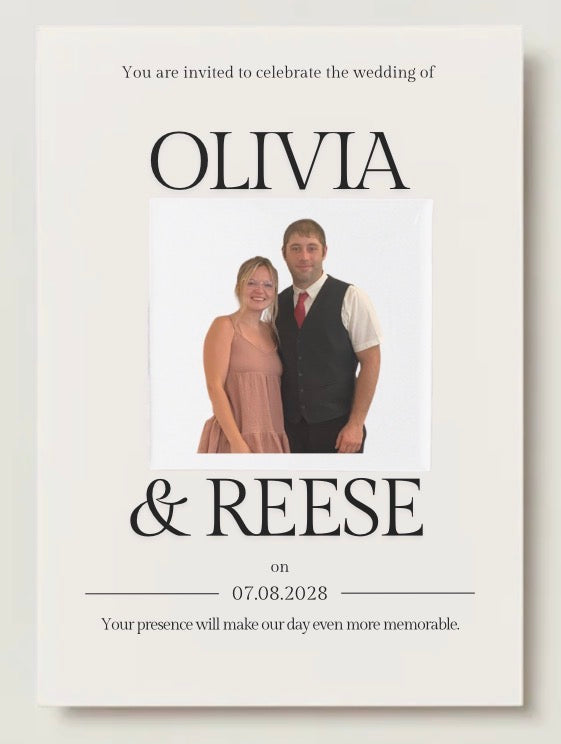 SAVE THE DATE • Custom Magnets